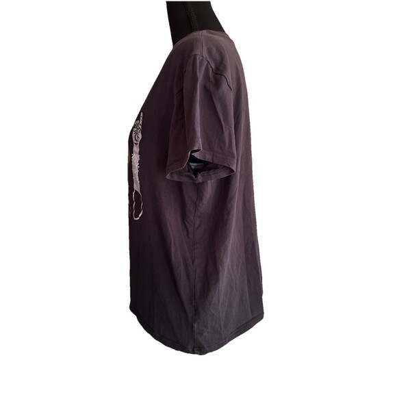 Exclusive Brand Gray Graphic T-shirt  BE KIND Sign Language Woke Woman’s Sz L - Picture 3 of 6